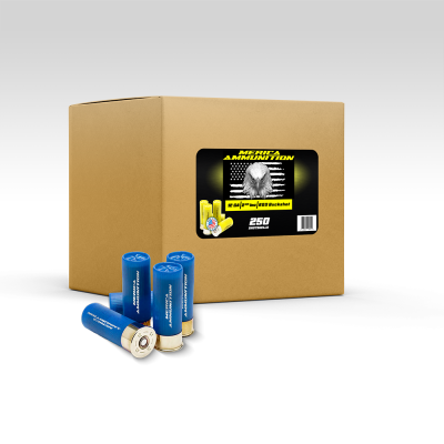 Merica Ammunition 12 Gauge 2 3/4" 00 Buck 250rd Case