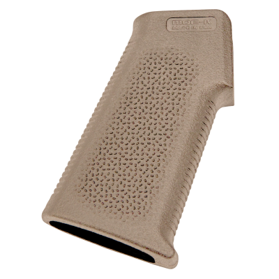 Magpul MAG438FDE MOE-K Grip Aggressive Textured Flat Dark Earth Polymer for AR-15, AR-10, M4, M16, M110, SR25