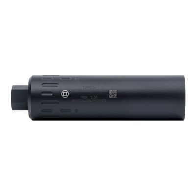 Gemtech TREK Rifle Suppressor, 5.56mm, 1/2x28 Thread, Black Finish
