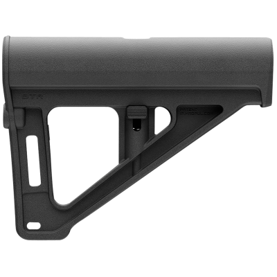 Magpul BTR Arm Brace Black Synthetic with M-LOK Compatible Slots & Ambidextrous Rear QD Cup for AR-Pistol Platform with Mil-Spec Tube (Tube Not Included)