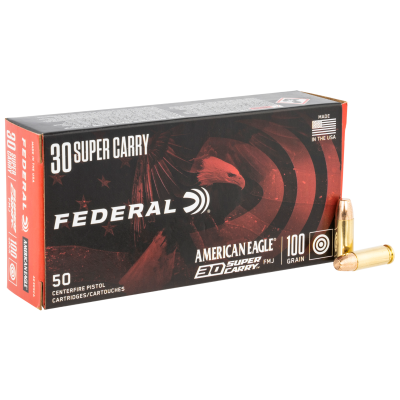 Federal AE 30 Super Carry 100gr FMJ 50rd Box