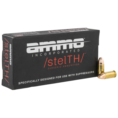 Ammo Inc 9mm 147gr SteITH 50rd Box