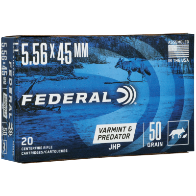 Federal American Eagle 5.56x45 NATO 50gr JHP