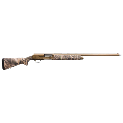 Browning A5 Wicked Wing Sweet Sixteen 16 Gauge 2.75" 4+1 26", Burnt Bronze Cerakote Barrel/Engraved Rec, Mossy Oak Shadow Grass Habitat Stock, Fiber Optic Sight, Oversized Controls, 3 Chokes Included
