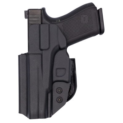 C&G Holsters 0008100 Covert IWB Black Kydex Belt Clip Fits Glock 19/23