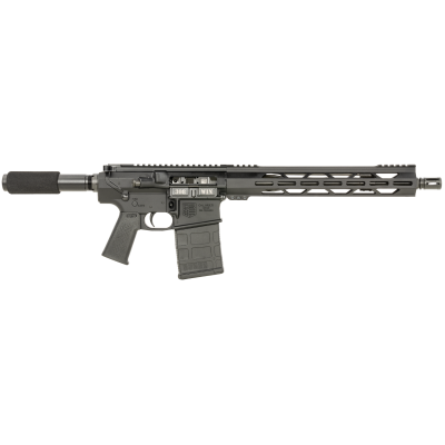 Diamondback DB10 308 Win 20+1 13.50", Black, Carbon Lower, 9" M-LOK Handguard, Black Padded Buffer Tube/Magpul Grip