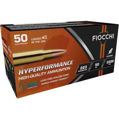 Fiocchi Hyperformance 223 Rem 50gr 50rd Box
