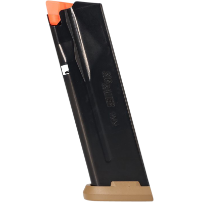 Sig Sauer 8901206 P365-XMACRO 17rd 9mm Luger Coyote Tan Floor Plate Fits All Sig P365 Models