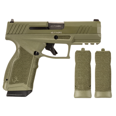 Taurus GX4 Carry 9mm – 10+1, 3.7" DLC Barrel, Sniper Green Cerakote Slide & Frame
