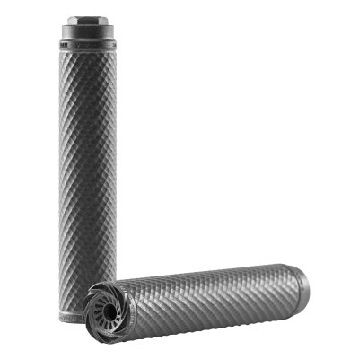 PTR VENT1 7.62X51 MONOLITHIC 3-D PRINT FULL TITANIUM SUPPRESSOR + 5/8 X 24 DIRECT THREAD MOUNT - Hub Bravo Compatible