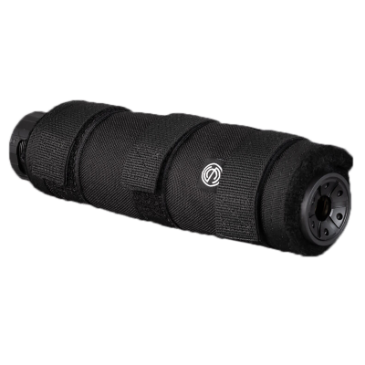 SilencerCo AC1984 High Temp Suppressor Cover 7.50" Black Nylon