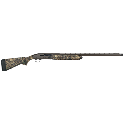 Mossberg Pro Waterfowl 12 Gauge 3" 4+1 28", Patriot Brown Barrel/Optic Cut Rec, Mossy Oak Vintage Shadowgrass Synthetic Furniture, Self-Draining Stock with Adj. Shims, HiViz Fiber Optic Sight, Ext. Chokes