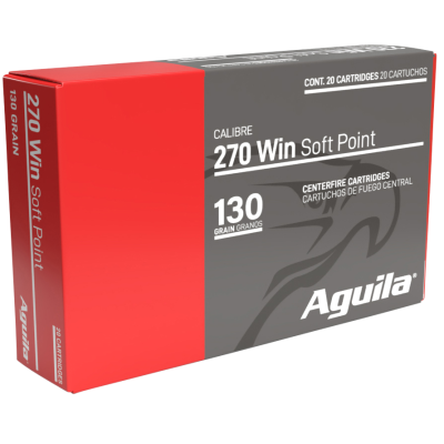 Aguila 270 Win 130gr InterLock BTSP 20rd Box