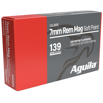 Aguila 7mm Rem Mag 139gr InterLock BTSP 20rd Box