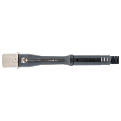 Faxon Firearms, Match Series, Gunner Profile, Button Rifled, 300 BLK, 7.5" Threaded Barrel, 5/8X24 Thread Pitch, 1:5 Twist Rate, Pistol-Length Gas System, Fits AR15, Nitride Finish, Black
