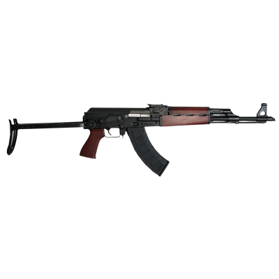 Zastava Arms USA ZPAPM70 7.62x39mm 30+1 16.25" Black Threaded Barrel, Black 1.5mm Bulged Trunnion Receiver, Serbian Red Wood Handguard, Black Underfolding Stock, Serbian Red Wood Grip