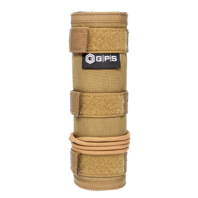 GPS Bags GPST80075T Suppressor Cover Tactical 7.50" Long 1000D Nylon Tan
