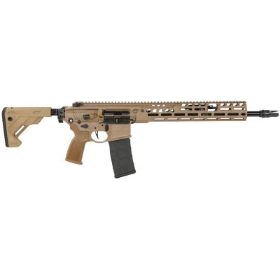 Sig Sauer MCX Spear LT 5.56 NATO 30rd 16" Black FNC Flat Dark Earth Aluminum Stock