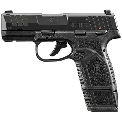 FN Reflex 9mm Luger 15+1 11+1 3.30" Micro-Compact Frame Black PVD Serrated Steel Slide w/Picatinny Rail Stippled Grip Ambidextrous