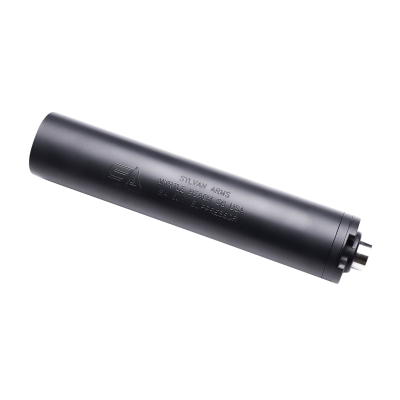 Sylvan Arms SA9, 9mm Titanium Suppressor, 1/2x28, Black
