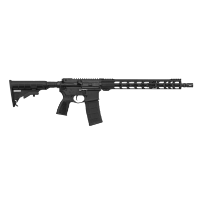 ZRO Delta  Ready Series ZR01 Full Size 223 Wylde 30+1 16" Black Nitride Threaded Barrel, Black M-LOK Aluminum Receiver, Black Adjustable Synthetic Stock, Black A2 Grip
