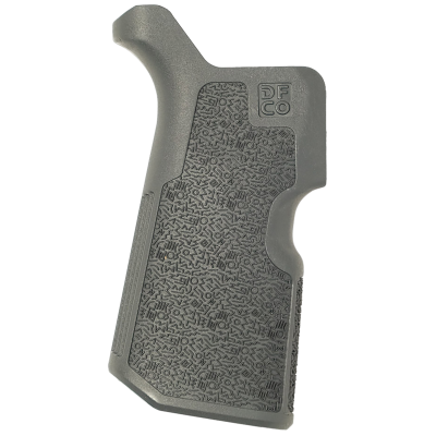 Die Free Co Kung Fu Grip - Gray - Fits AR-15, M4, AR-10, SR25
