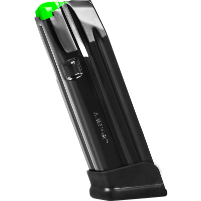 Mec-Gar 18-Round Magazine for Glock 19 – 9mm, Black Steel/Polymer, Model MGG191800A