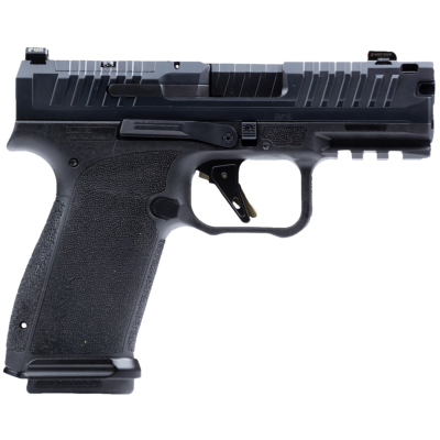 Canik MC9 Prime 9mm – 3.64" Black Nitride Compensated Barrel, Optic Ready, Serrated Steel Slide, Polymer Frame – Made in the USA