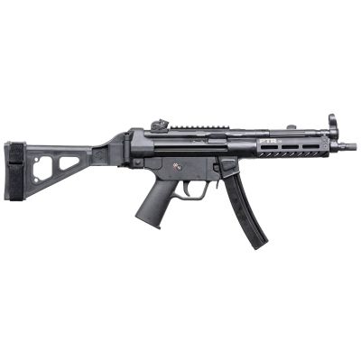 PTR 9CT BR 9mm Luger 30+1 8.86" Black Nitride 3-Lug Threaded Barrel, M-LOK Handguard, Black Parkerized Aluminum Picatinny Rail Receiver, SB Tactical Brace