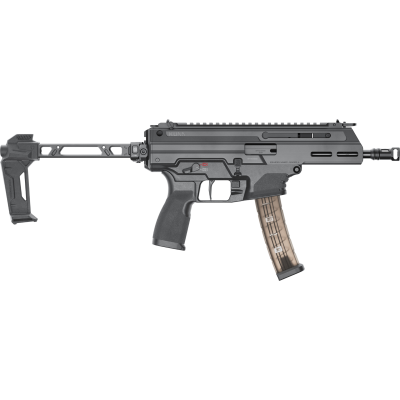 Springfield Armory KN9069BFSA Kuna 9mm Luger 30+1 6.12" Black Melonite Steel Barrel, M-LOK Handguard, Black Hardcoat Anodize Aluminum/Polymer Picatinny Rail Receiver, Black Strike Industries Brace, AR Style Grip