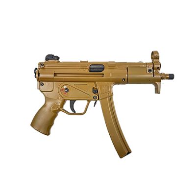 MAC 5K 9mm Luger 30+1 5.80" Black Phosphate Steel Threaded Barrel, RAL 8000 Optics Ready Receiver/Frame, Black Grip, Ambidextrous