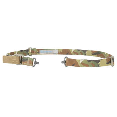 Blue Force Gear VCASPB125AAMC Vickers Push Button Sling MultiCam Cordura 36"-62" OAL Padded Rifle