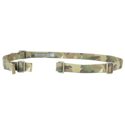 Blue Force Gear, GMT "Give Me Tail", 2-Point Combat Sling, 1.25" Webbing, Snag Free Lock Release Tab, TEX 70 Bonded Nylon Thread, Multicam