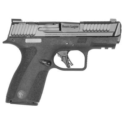 Smith & Wesson M&P Shield X Sub-Compact, 9mm Luger, 3.6 in Optic-Ready, 15+1, Black