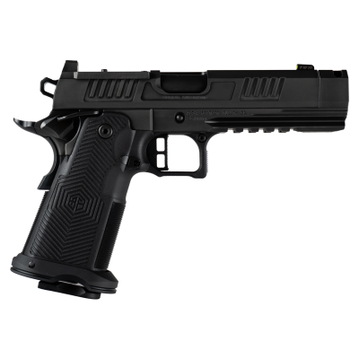 Alpha Foxtrot AF1911 Romulus Compact 9mm 20+1 4.25" Black DLC Optic Ready Compensated Barrel