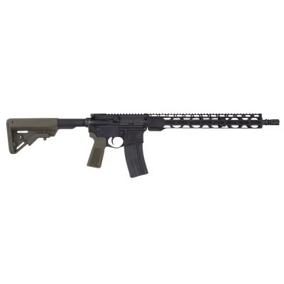 Radical Firearms FR16-5.56SOC-15RPR-ODG RPR 5.56 NATO 30+1 16" Black Melonite Steel Threaded Barrel, OD Green Aluminum Receiver w/Picatinny Rail, M-LOK Handguard, B5 Bravo 6 Position Black Synthetic Stock, Black B5 Type 23 Grip, Right Hand
