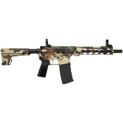 Hi-Point HP 15P, 300 Blackout Semi-Auto Pistol, 10.5" Threaded Barrel, M81 Woodland Camo