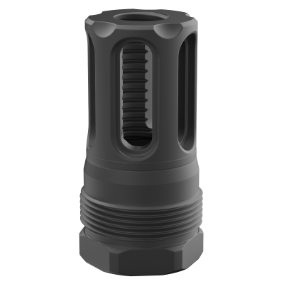 Breek Arms BRK4421 Sentinel Caged Plan B Black Nitride Steel 5/8"x24 Threads 30 Cal