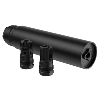 Liberty Precision Machine Anthem-S2 QD Suppressor, .30 Cal / 7.62mm, 1.74" Diameter, Black
