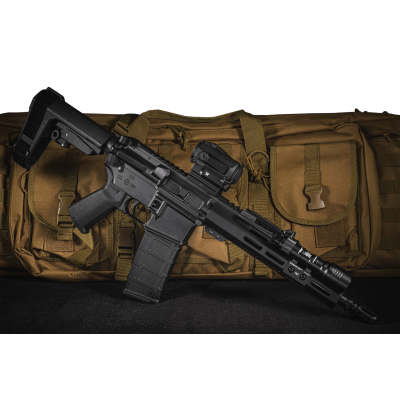 Shark Coast Tactical Midnight Bundle 5.56 NATO Rifle, 10.5" Barrel, M-LOK, Vortex Sprax, Streamlight ProTac, 30 Round