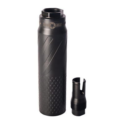 Patriot Ordnance Factory PST 7 Rifle Suppressor, 7.62mm, Black Titanium, 1.375x24 HUB