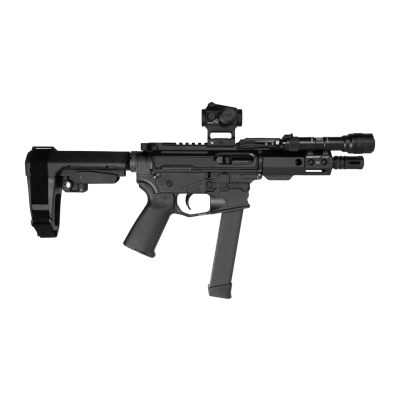 Shark Coast Tactical Midnight Bundle, 9mm Luger, Vortex Crossfire & Streamlight ProTac Rail Light 2