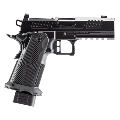 Alpha Foxtrot AF1911 Romulus 9mm Pistol, 4.25" Ported Barrel, Optic Ready, 20 Round, DLC Finish