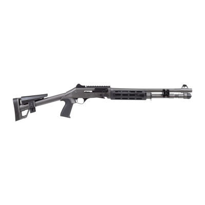 Panzer Arms M4 Speed Pro, 12 Gauge, 18.5 in Ported Barrel, 5+1, Black