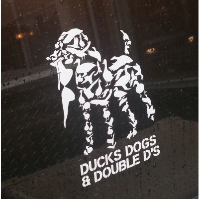 Ducks Dogs and Double D's Decal