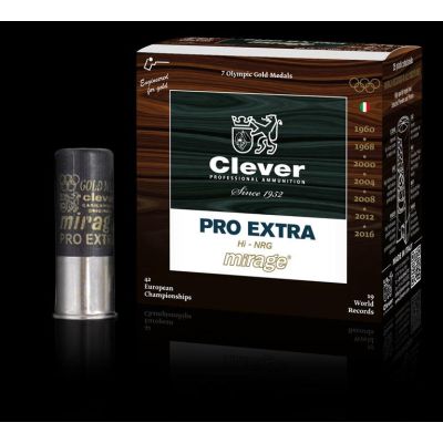 Clever Mirage Pro Extra 12Ga Max Dr. 1 1/8oz #7.5 250Rd Case