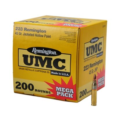 REMINGTON 223 UMC MEGA PACK 800RDS 45GR JHP