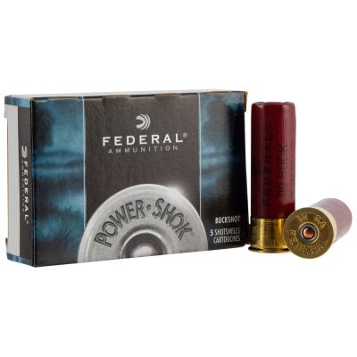 Federal Power-Shok 12ga 3" 00-Buckshot 5rd Box