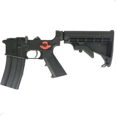 Franklin Armory BFSIII Equipped M4-BLR Complete AR15 Lower Receiver - Black | Installed BSFIII Trigger | M4 Rifle Buttstock 