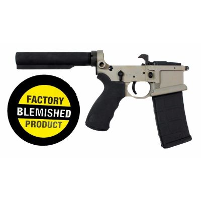 FACTORY BLEM - Franklin Armory BFSIII Equipped LIBERTAS BLR Complete AR15 Lower Receiver - Desert Smoke | Installed BSFIII Trigger | Carbine Length Buffer Tube | BLEMISHED, sold As-Is NO RETURNS